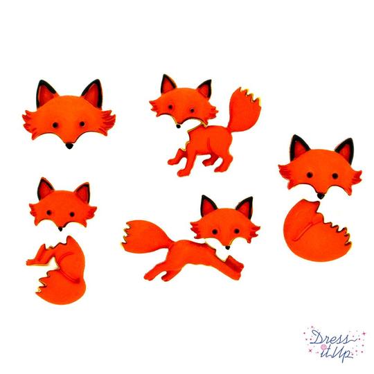 Botones Decorativos Outfoxed
