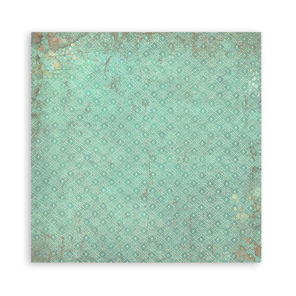 Album 10 hojas 20,3x20,3 (8"x8") Double Face Backgrounds Selection - Brocante Antiques - Imagen 30