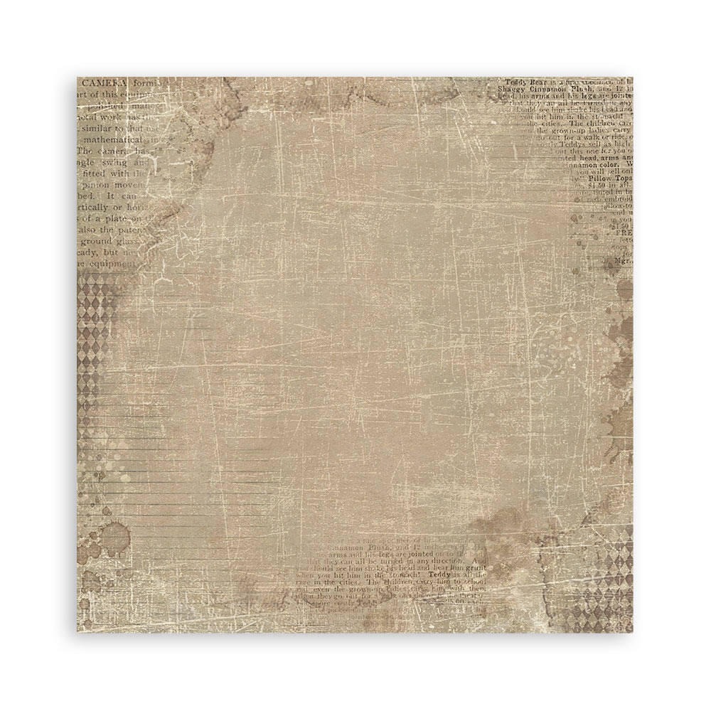 Album 10 hojas 20,3x20,3 (8"x8") Double Face Backgrounds Selection - Brocante Antiques - Imagen 9
