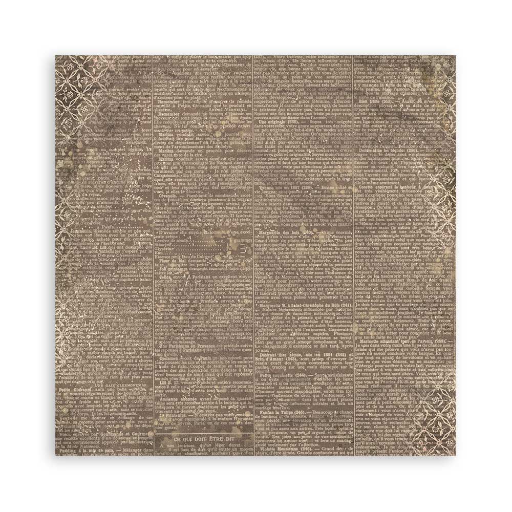 Album 10 hojas 20,3x20,3 (8"x8") Double Face Backgrounds Selection - Brocante Antiques - Imagen 12