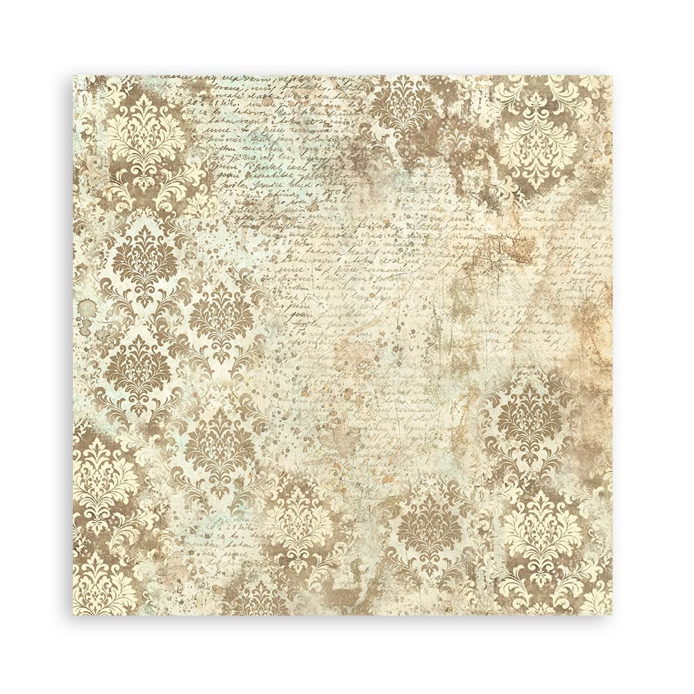 Album 10 hojas 20,3x20,3 (8"x8") Double Face Backgrounds Selection - Brocante Antiques - Imagen 17