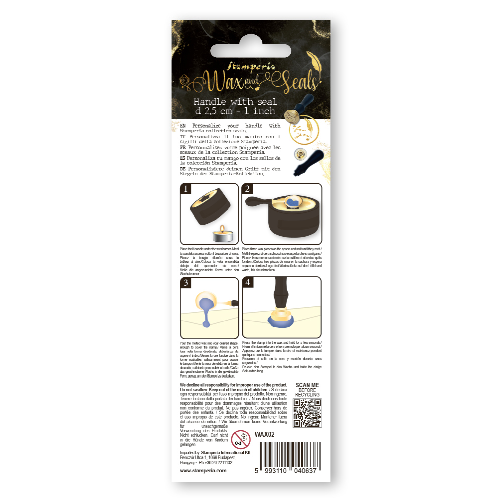 Handle with seal diam cm 2,5 For You - Imagen 7