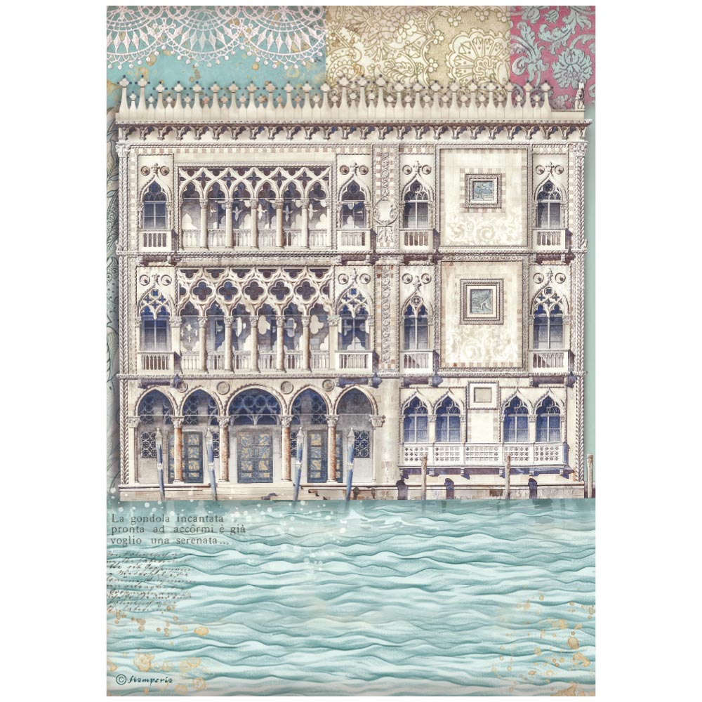 Papel de arroz A4 Palacio Museo – Venice City of Art