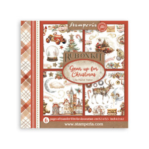 Rub-On kit christmas – Stamperia Gear Up For Christmas