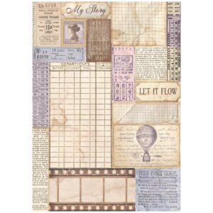 Papel de arroz A4 - Fotografía vintage - Quiet Days