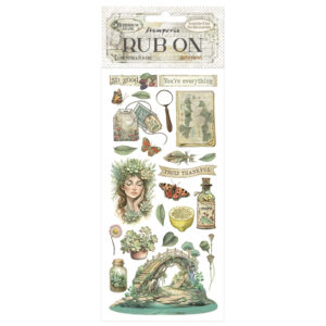 Rub-on 10,16×21,6 cm bridge – Herbarium Silvae