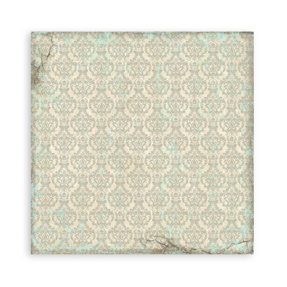 Scrapbooking Álbum Pequeño 10 hojas 20,3×20,3 cm Selección de Fondos – Voyages Fantastiques 25 - Imagen 10