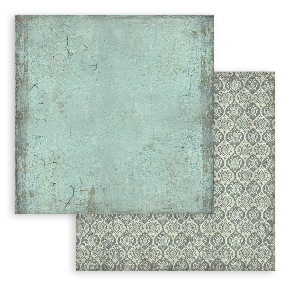 Scrapbooking Álbum Pequeño 10 hojas 20,3×20,3 cm Selección de Fondos – Voyages Fantastiques 25 - Imagen 14
