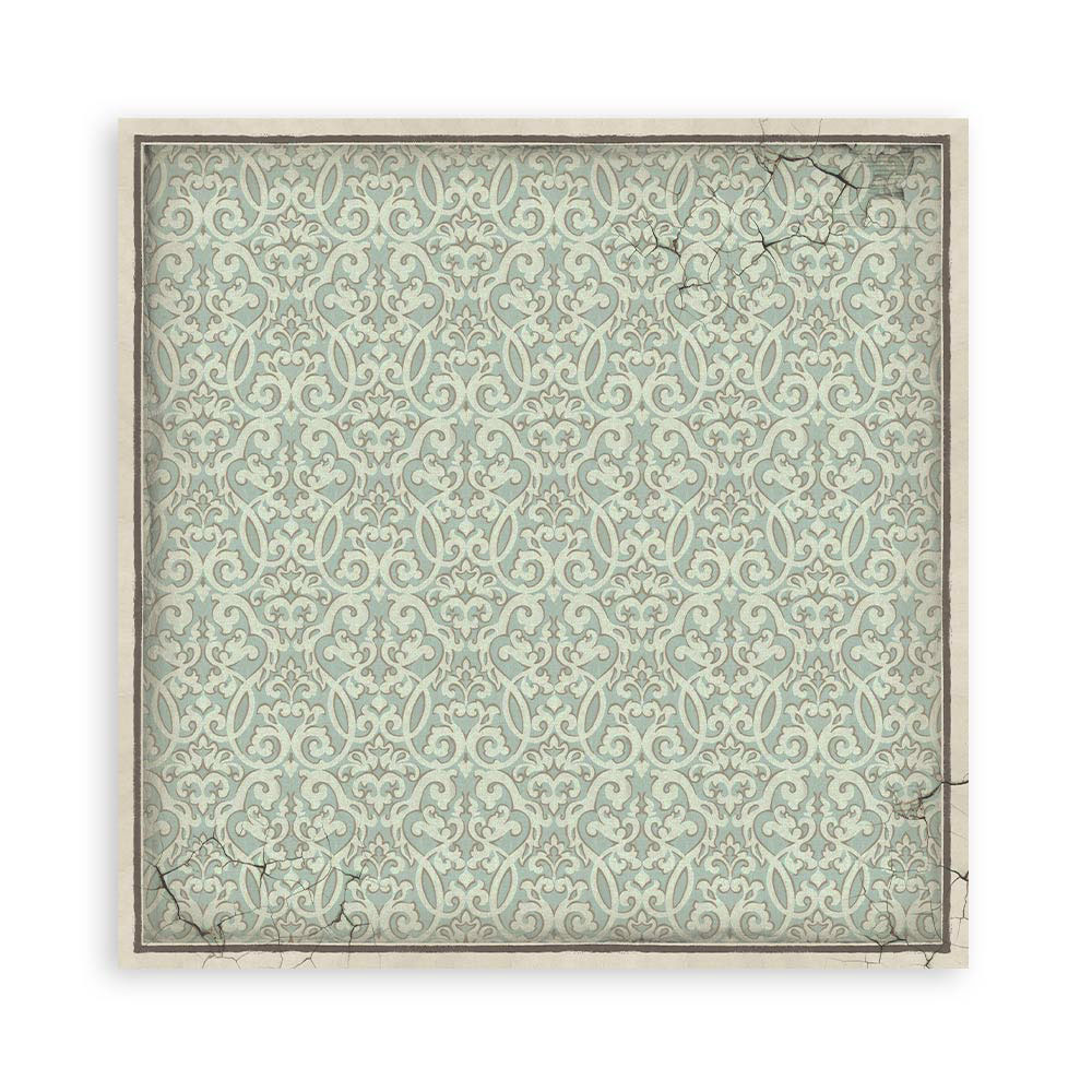 Scrapbooking Álbum Pequeño 10 hojas 20,3×20,3 cm Selección de Fondos – Voyages Fantastiques 25 - Imagen 34