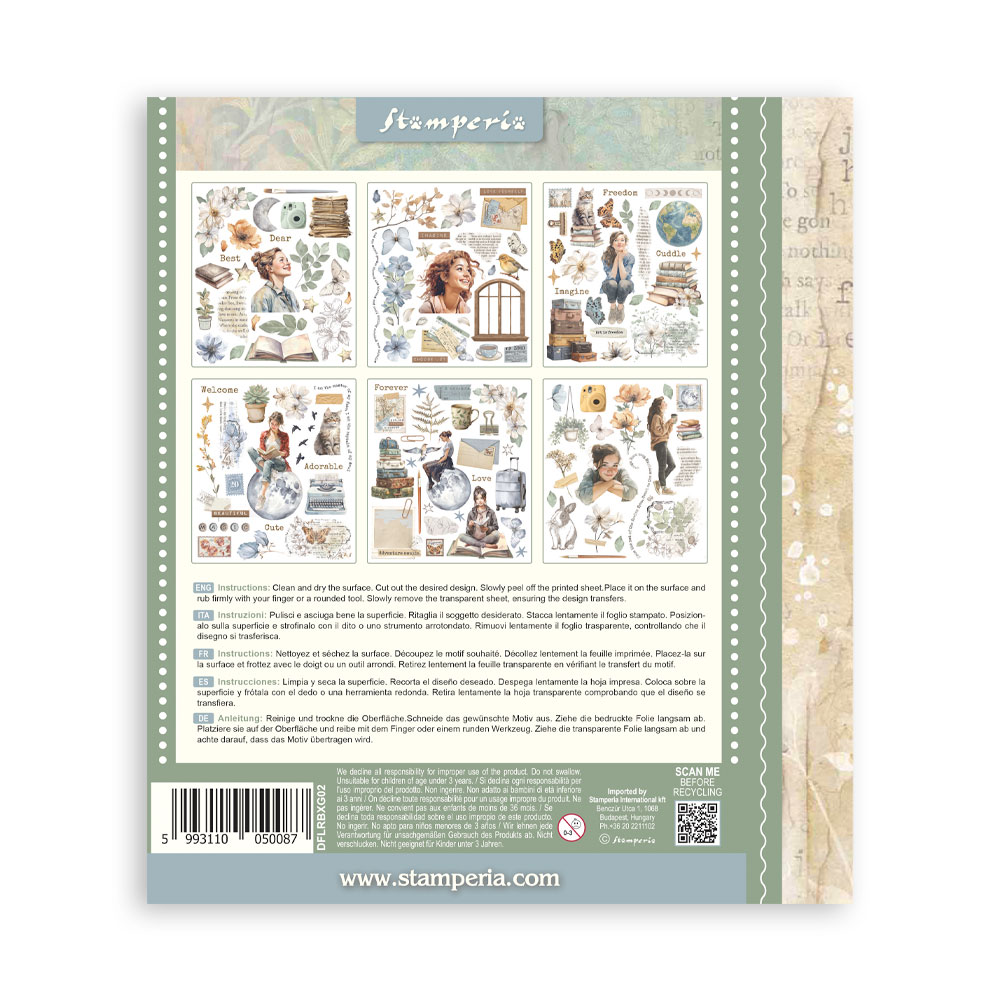 Rub-on selección 20,5×23 cm 6 páginas – Secret Diary 26 - Imagen 8