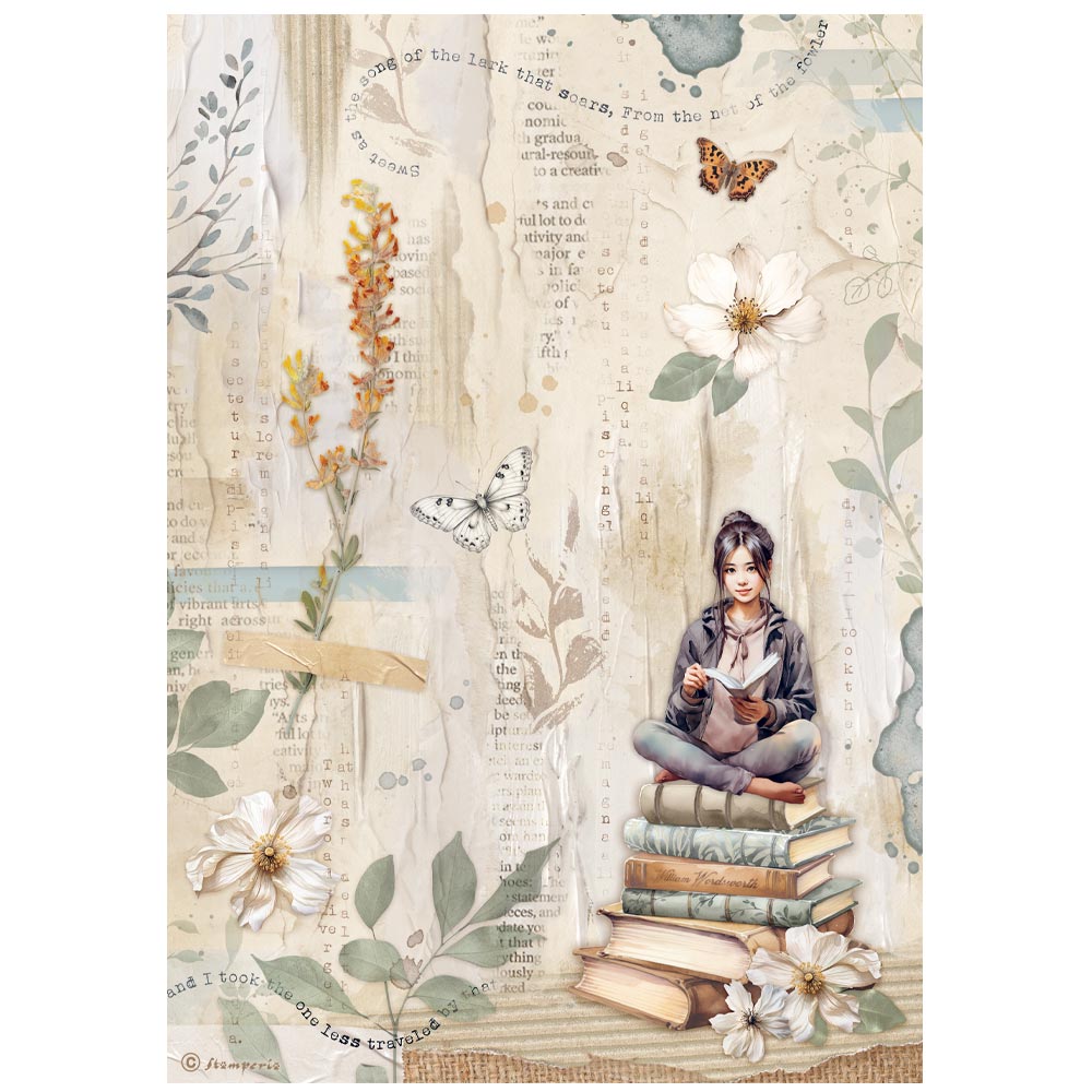 Papel de Arroz A4 libros – Secret Diary 26