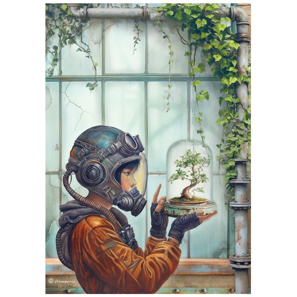 Papel de Arroz A4 Terrarium - A New Beginning