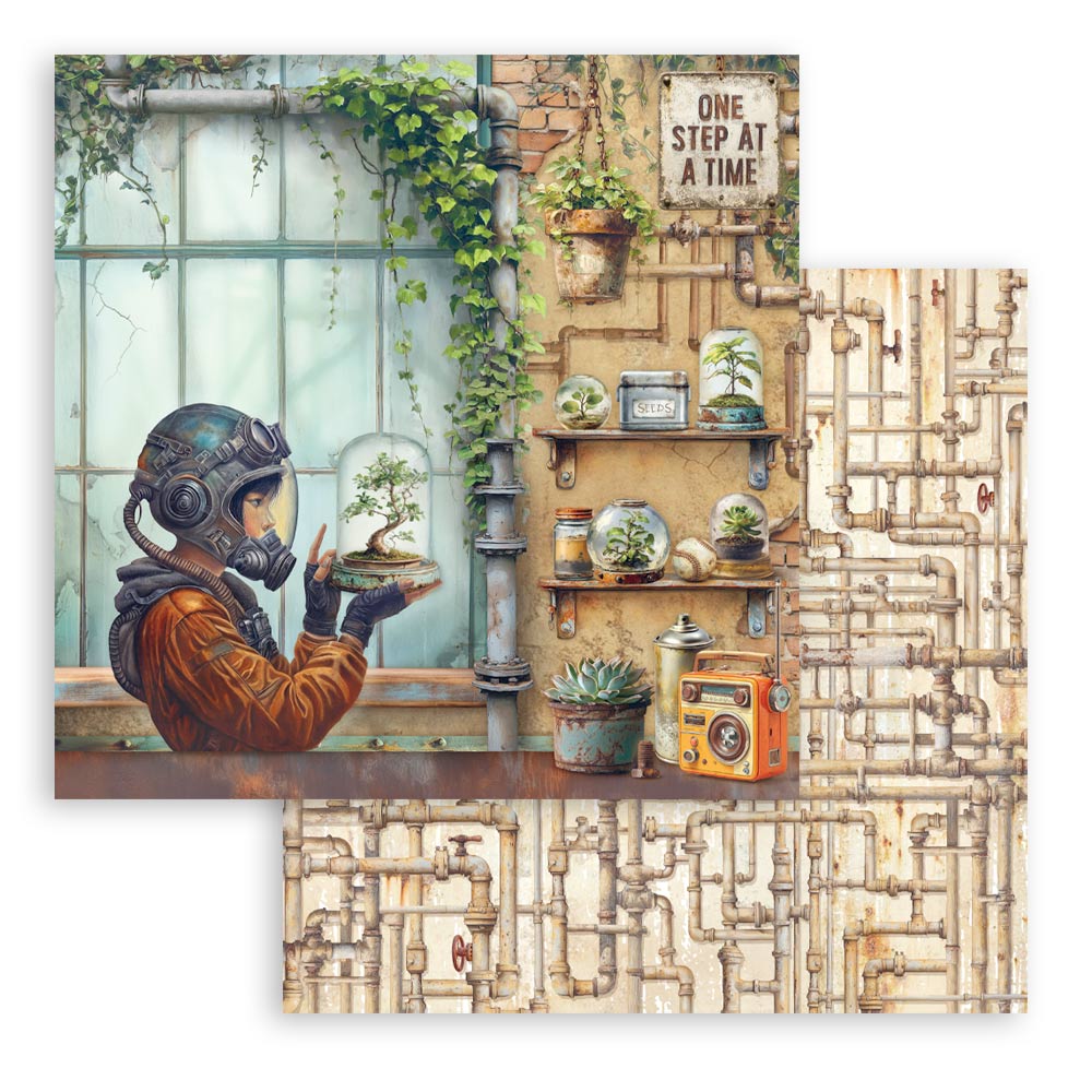 Álbum de Scrapbooking 10 hojas 30,5x30,5 cm - A New Beginning - Imagen 19