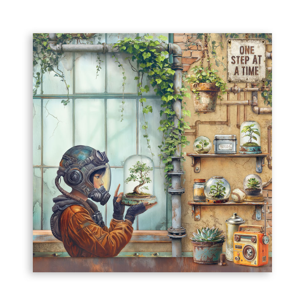 Álbum de Scrapbooking Small 10 hojas 20,3x20,3 cm - A New Beginning - Imagen 19