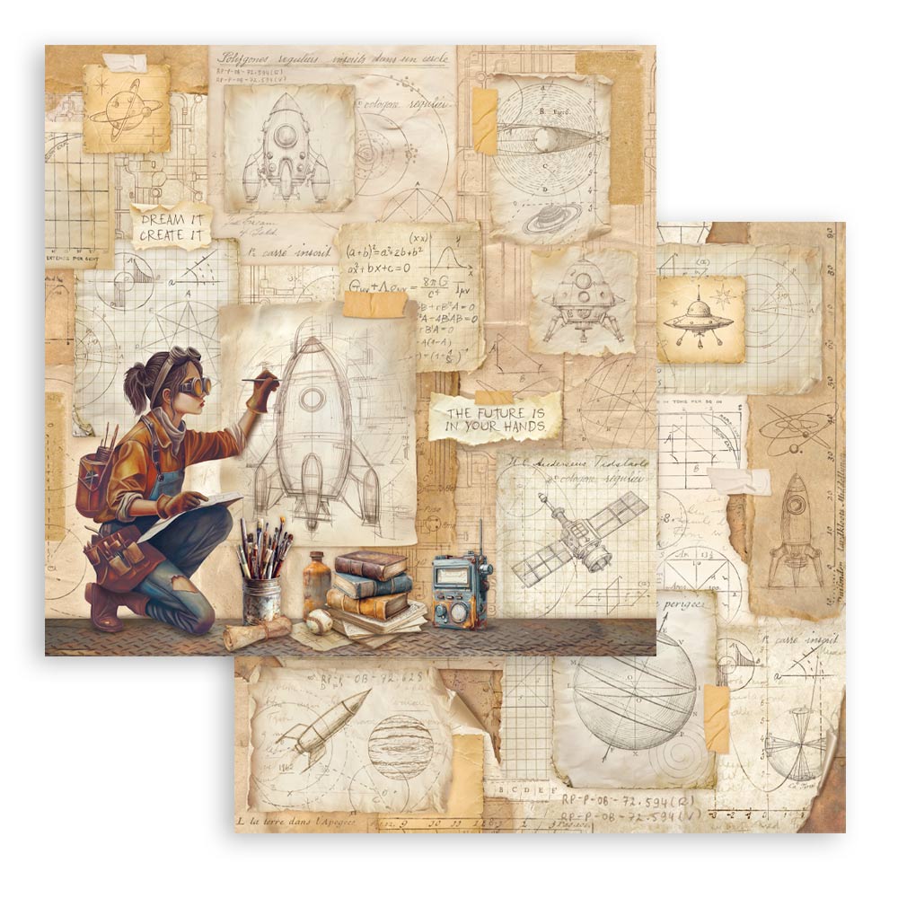 Álbum de Scrapbooking Small 10 hojas 20,3x20,3 cm - A New Beginning - Imagen 21