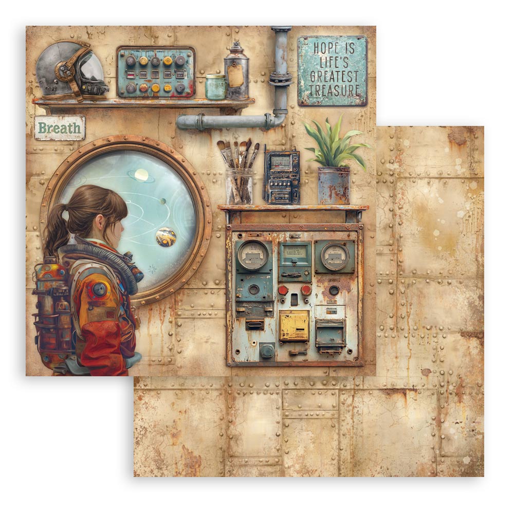 Álbum de Scrapbooking Small 10 hojas 20,3x20,3 cm - A New Beginning - Imagen 24