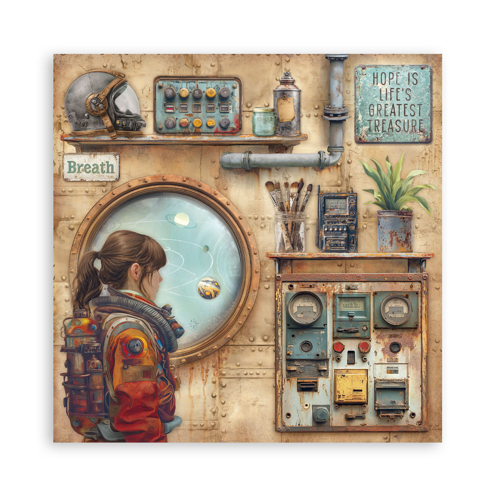 Álbum de Scrapbooking Small 10 hojas 20,3x20,3 cm - A New Beginning - Imagen 25