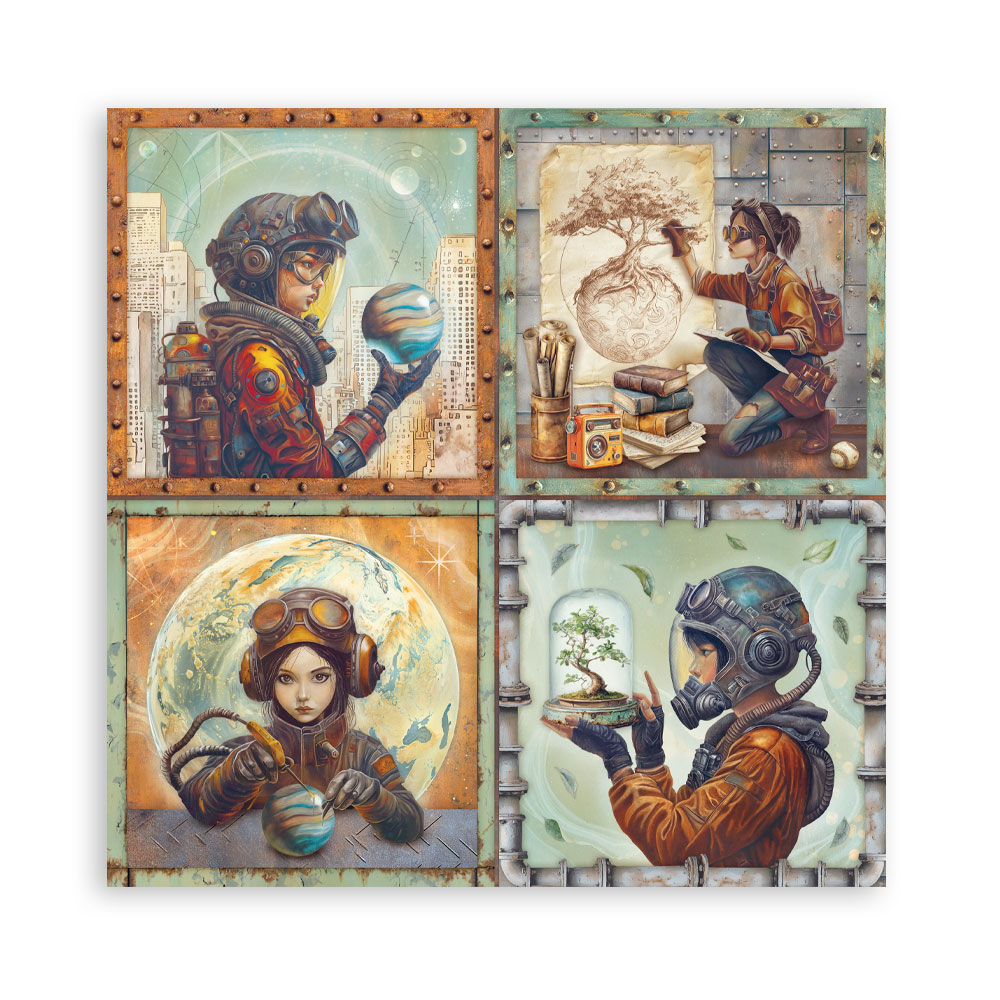 Álbum de Scrapbooking Small 10 hojas 20,3x20,3 cm - A New Beginning - Imagen 34