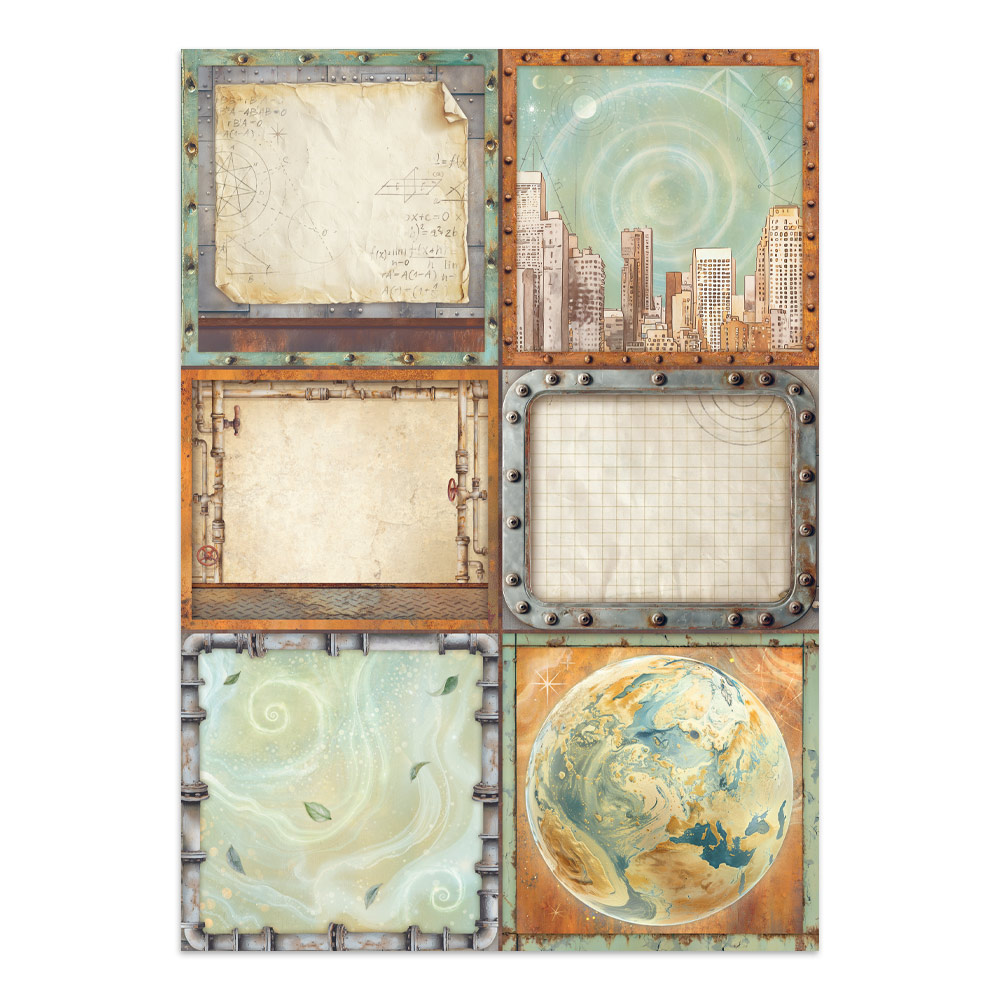 Junk Journal stickers, cut-outs, backgrounds - A New Beginning - Imagen 5