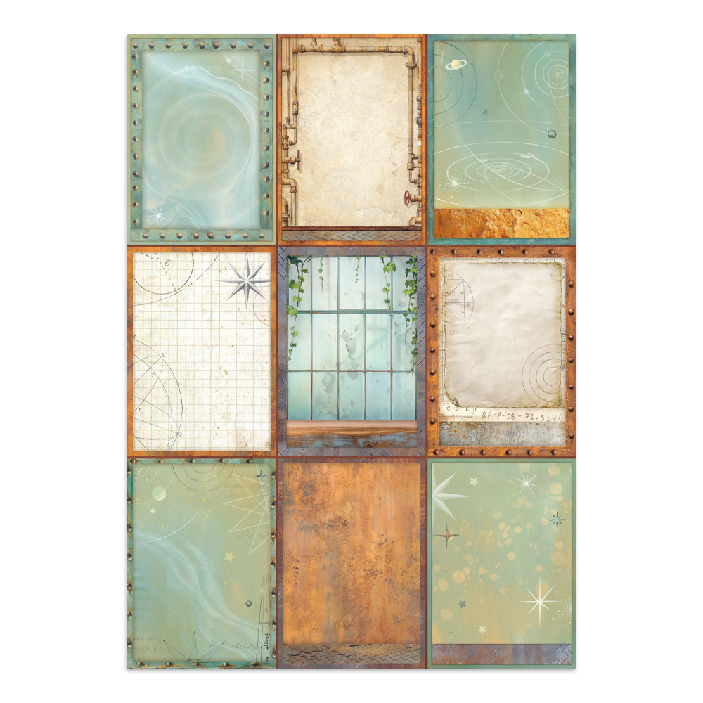 Junk Journal stickers, cut-outs, backgrounds - A New Beginning - Imagen 8