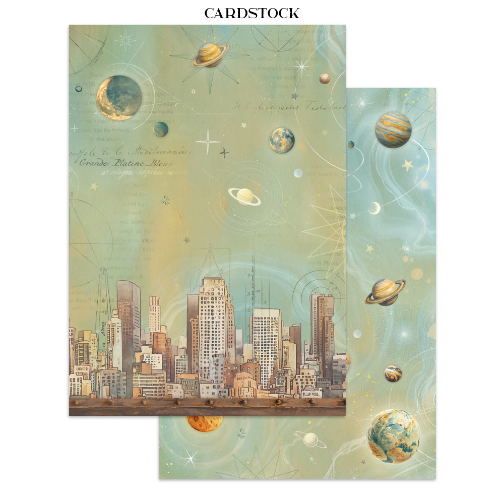 Junk Journal stickers, cut-outs, backgrounds - A New Beginning - Imagen 21