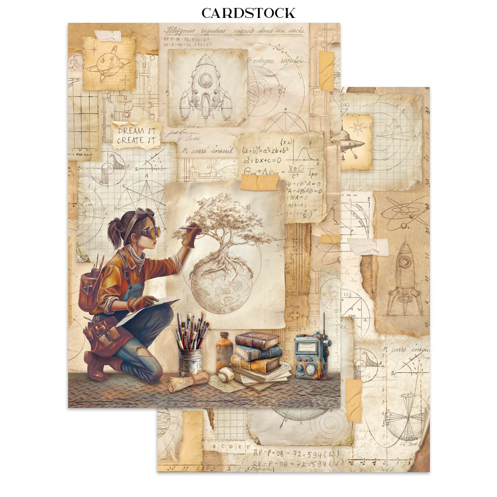 Junk Journal stickers, cut-outs, backgrounds - A New Beginning - Imagen 31