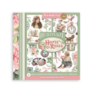 Rub-on Decorativo 15,5x15,5 cm - House of Roses
