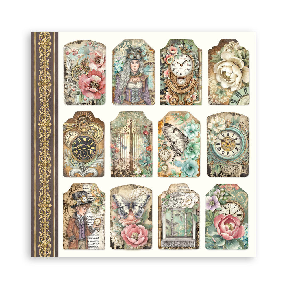 Álbum 10 Hojas 20,3x20,3 cm - Gardens of Time - Imagen 6