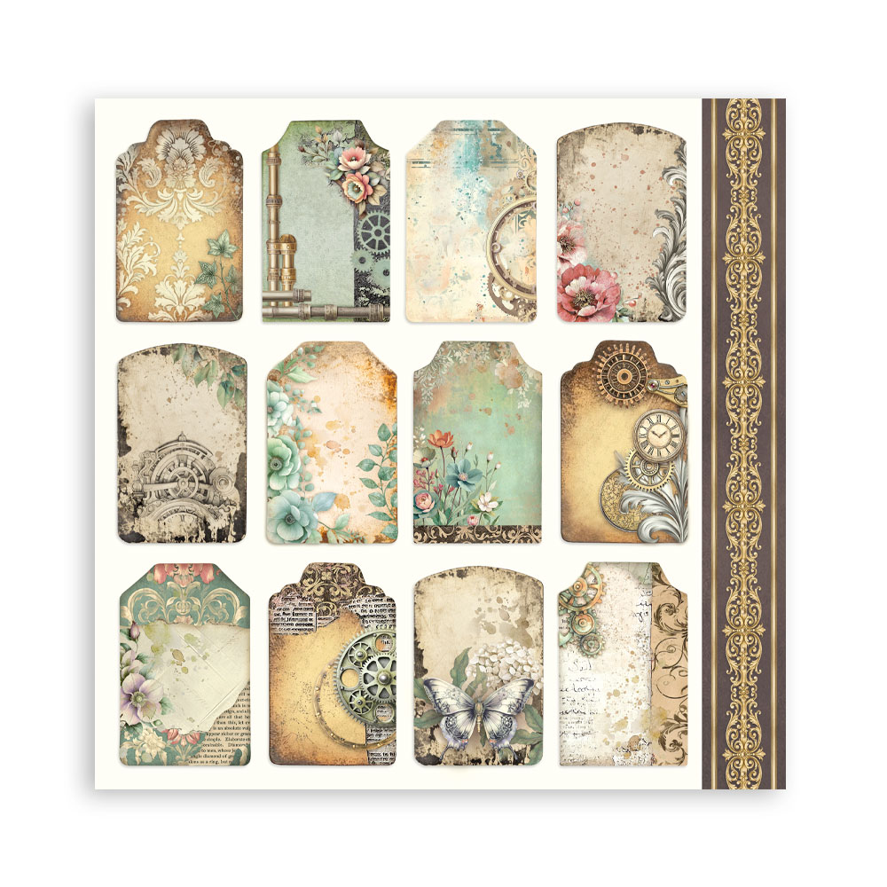 Álbum 10 Hojas 20,3x20,3 cm - Gardens of Time - Imagen 7