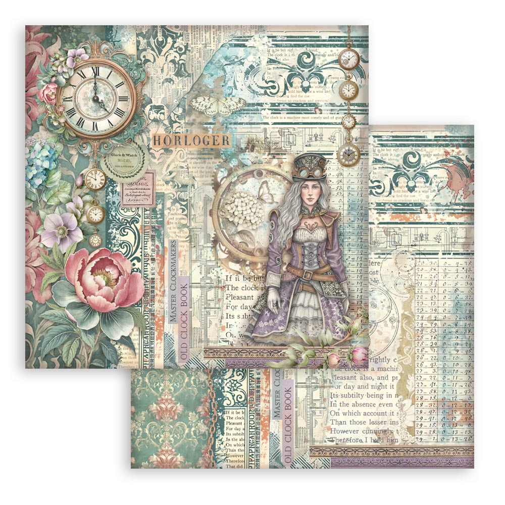 Álbum 10 Hojas 20,3x20,3 cm - Gardens of Time - Imagen 13