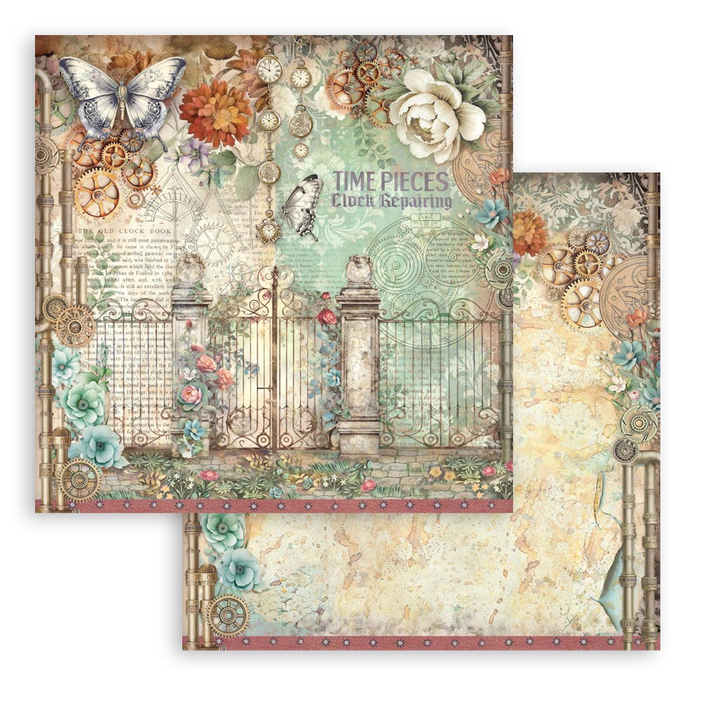 Álbum 10 Hojas 20,3x20,3 cm - Gardens of Time - Imagen 16