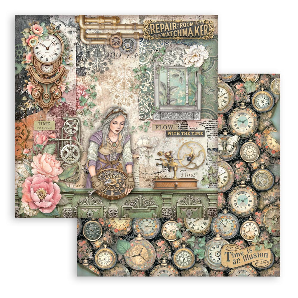 Álbum 10 Hojas 20,3x20,3 cm - Gardens of Time - Imagen 22