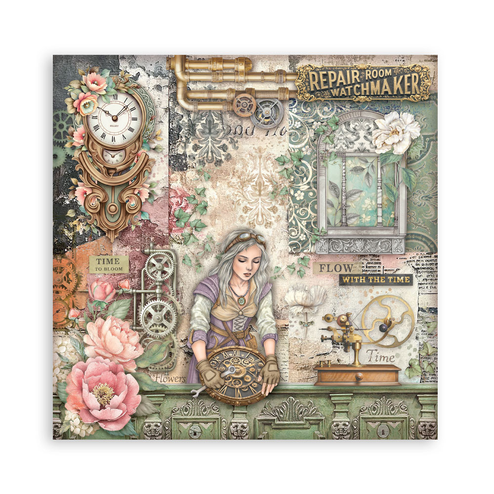 Álbum 10 Hojas 20,3x20,3 cm - Gardens of Time - Imagen 23