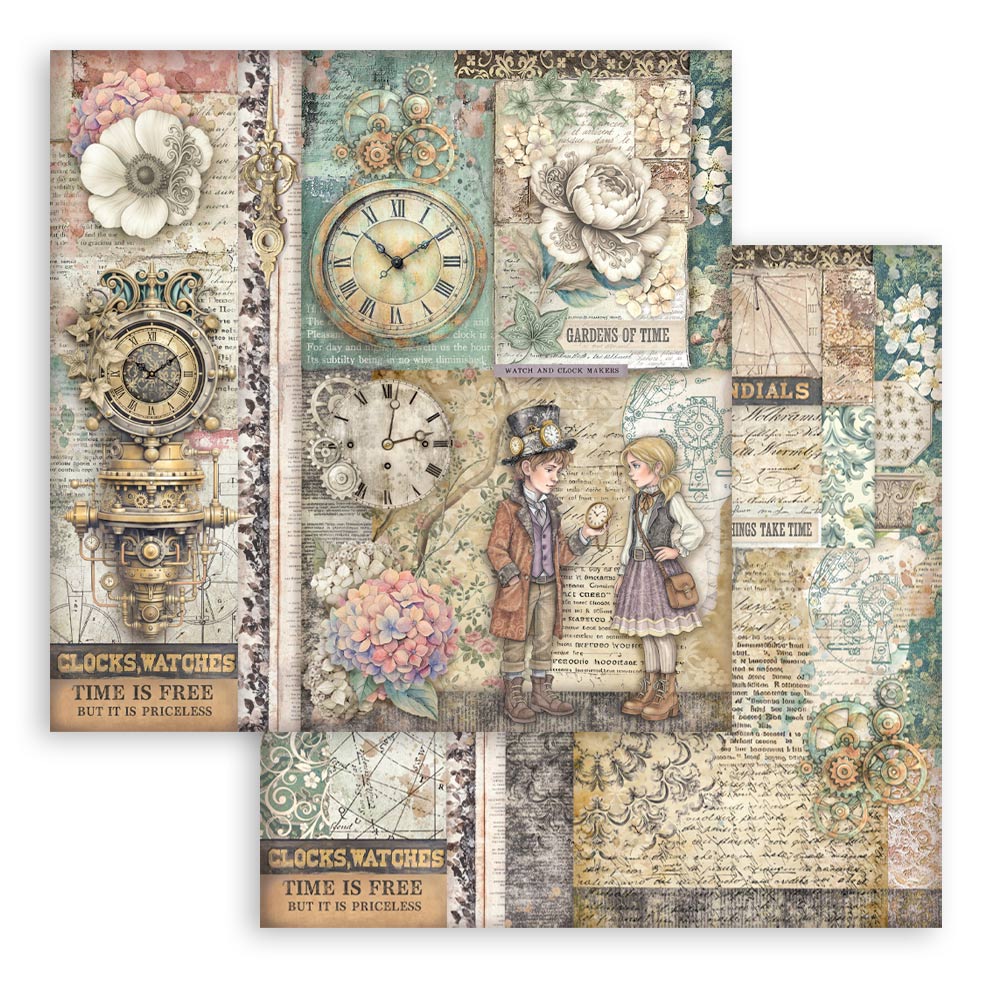 Álbum 10 Hojas 20,3x20,3 cm - Gardens of Time - Imagen 25