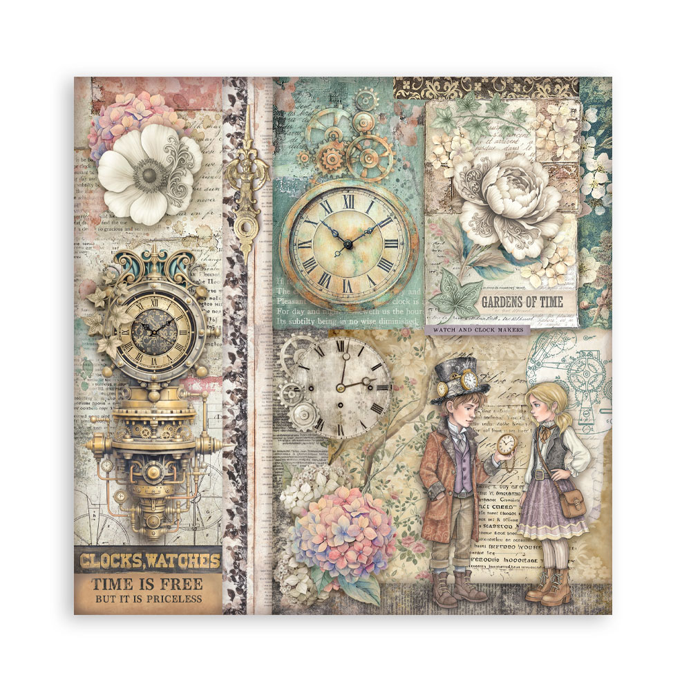Álbum 10 Hojas 20,3x20,3 cm - Gardens of Time - Imagen 26