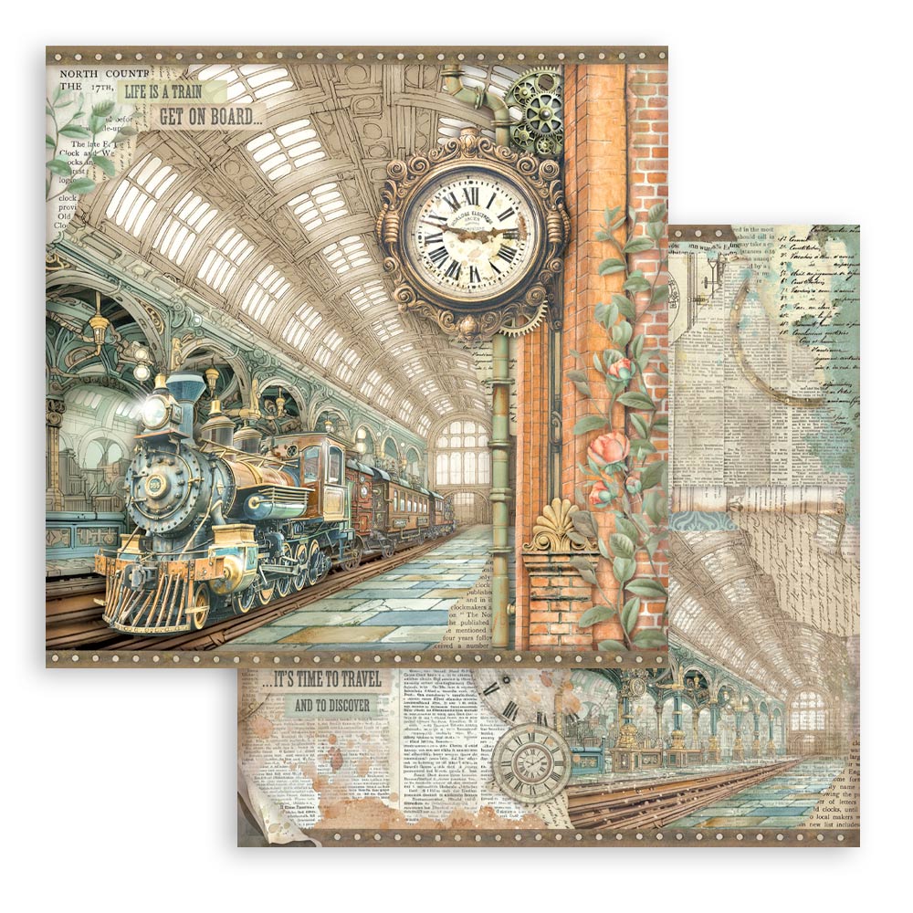 Álbum 10 Hojas 20,3x20,3 cm - Gardens of Time - Imagen 31