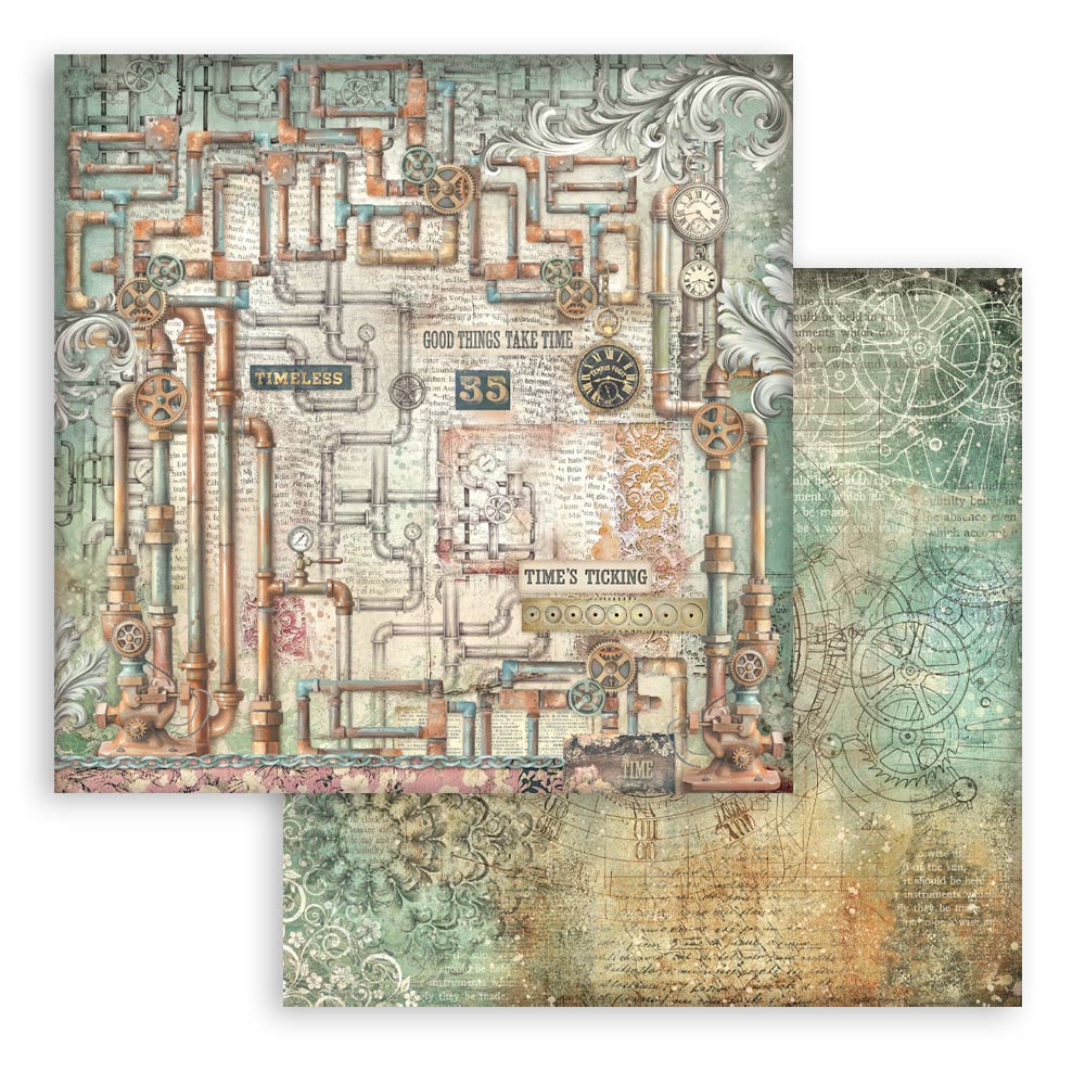 Álbum 10 Hojas 20,3x20,3 cm - Gardens of Time - Imagen 19