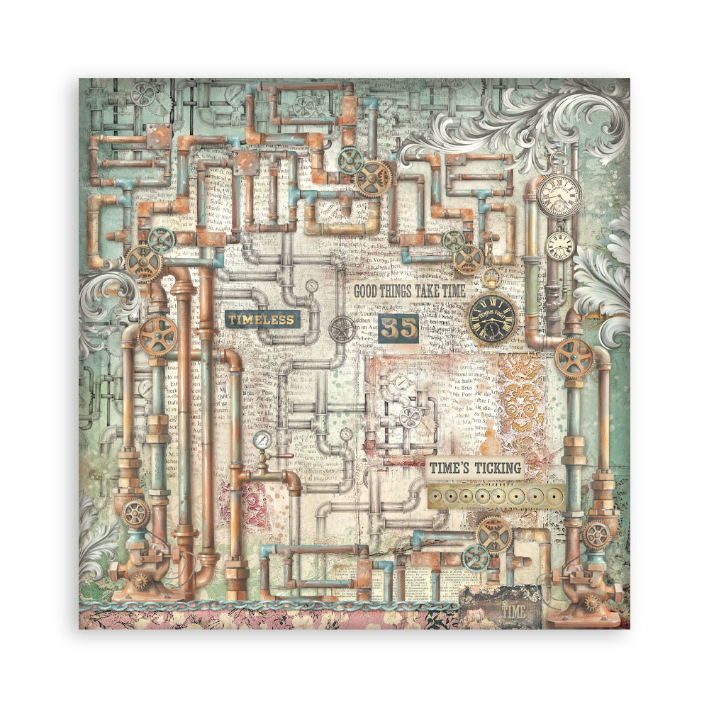 Álbum 10 Hojas 20,3x20,3 cm - Gardens of Time - Imagen 20