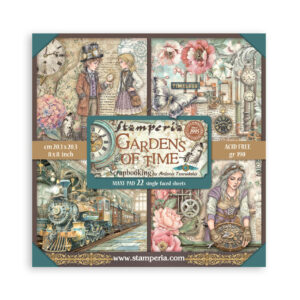 Álbum 22 Hojas Simple Faz 20,3x20,3 cm - Gardens of Time